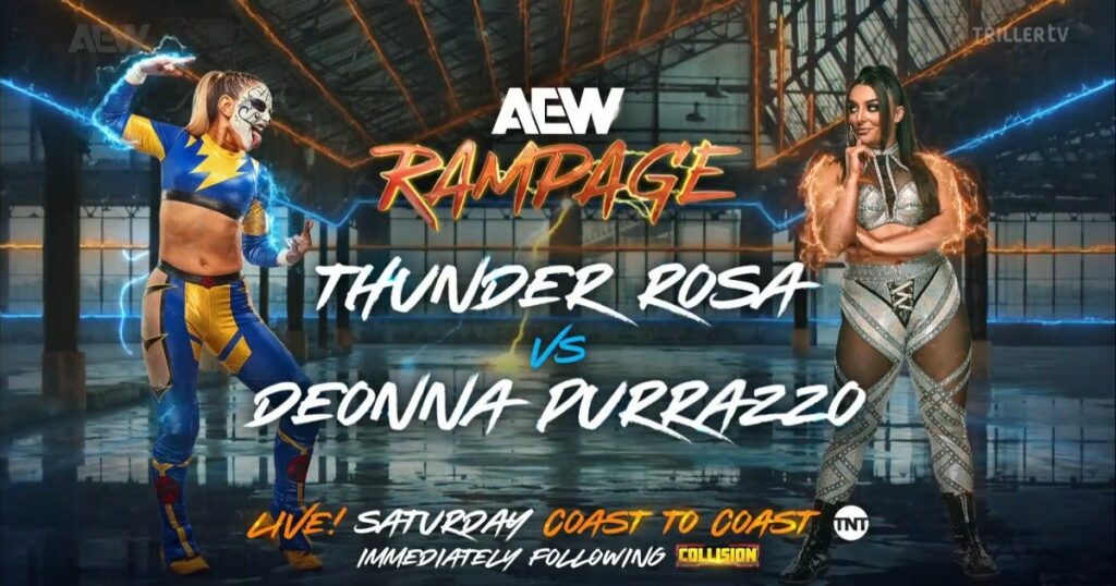 Thunder Rosa vs. Deonna Purrazzo, More Set For AEW Rampage