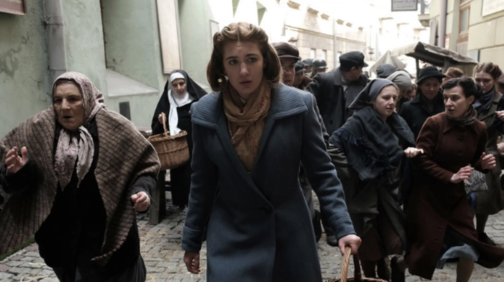 Sophie Nélisse portrays Irena Gut Opdyke in new film "Irena's Vow." Credit: Quiver Distribution