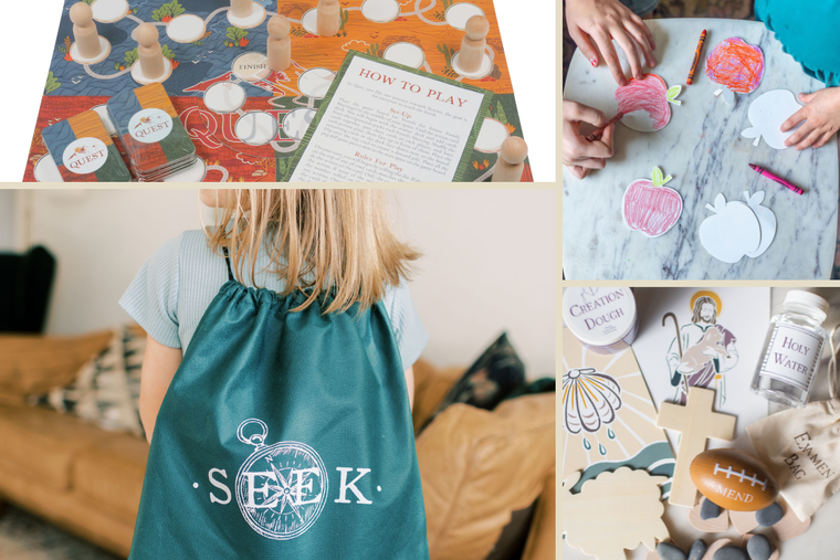 These kits provide hands-on activities for the whole family.