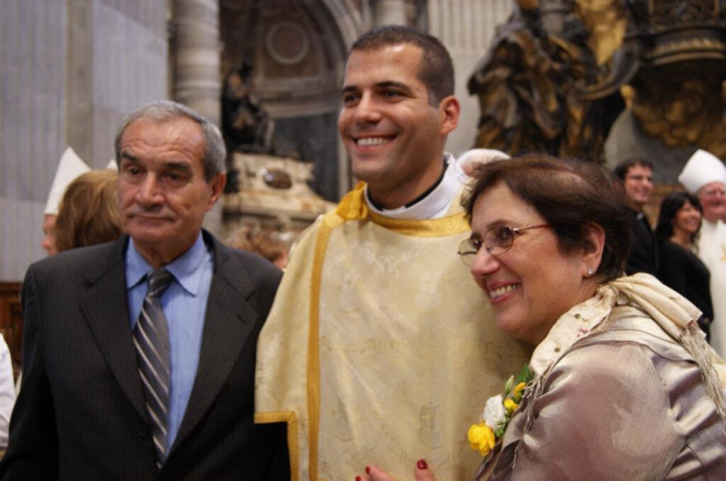 Father David Santos diaconate ordination