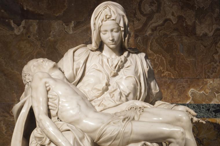 Michelangelo’s Pietà.