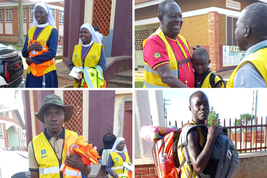 Ugandan walking pigrims 2024