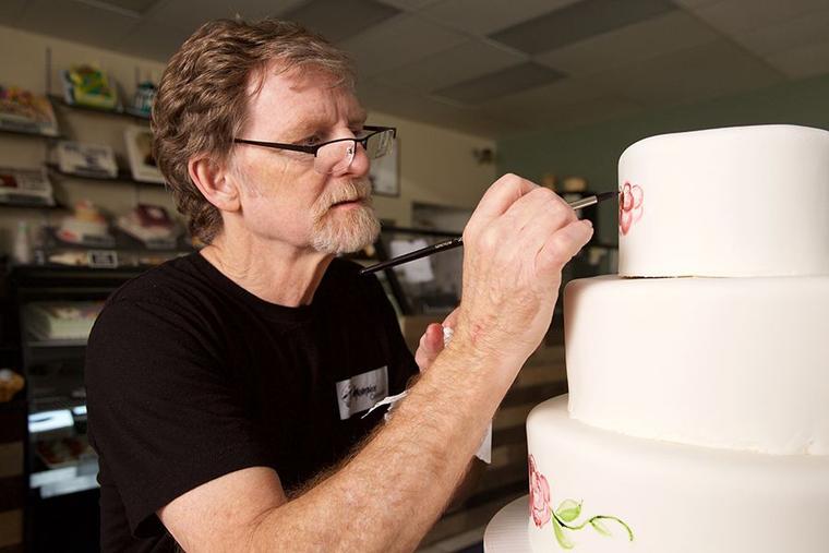 Cake artist Jack Phillips, owner of Masterpiece Cakeshop in Lakewood, Colorado.