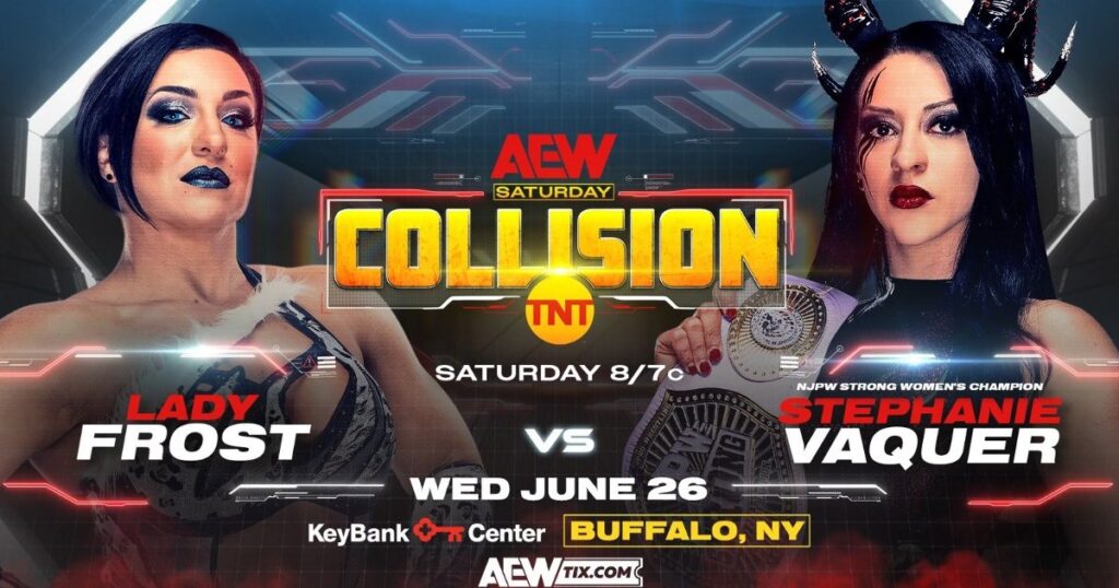 Stephanie Vaquer vs. Lady Frost, Daniel Garcia vs. The Butcher Set For AEW Collision