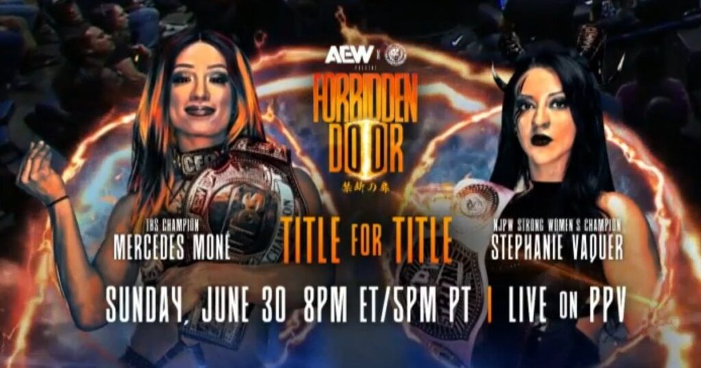 Mercedes Moné To Face Stephanie Vaquer At AEW Forbidden Door