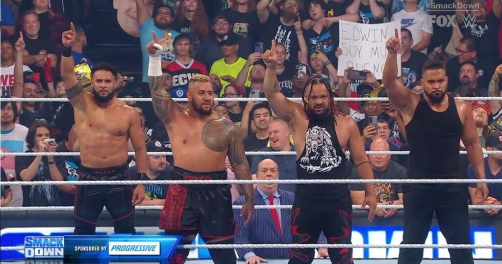 Jacob Fatu Debuts, Joins The Bloodline On WWE SmackDown