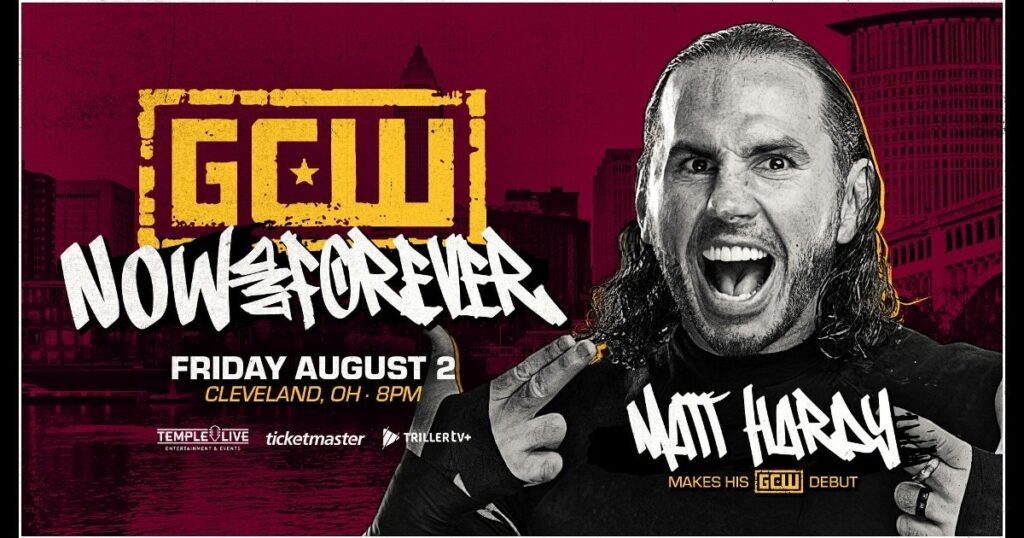 Matt Hardy To Make GCW Debut At GCW Now And Forever