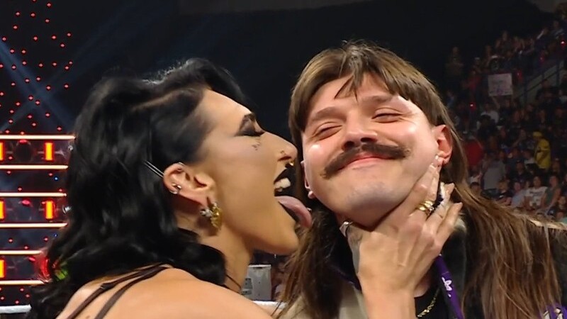 Rhea Ripley Licks Dominik Mysterio's Face, Dominik Tells Liv Morgan He Hates Her