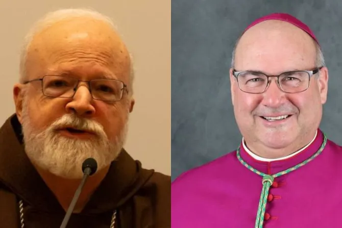 Cardinal Seán O’Malley and Archbishop-elect Richard Henning.