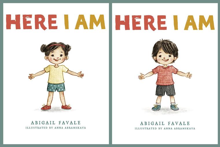 Book covers of ‘Here I Am’ by Abigail Favale