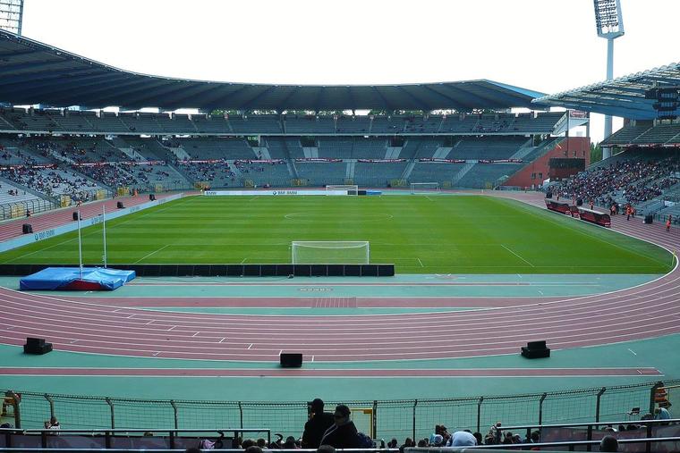 The King Baudouin Stadium in Brussels on September.