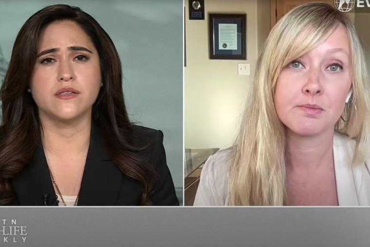 Susan B. Anthony Pro-Life America President Kelsey Pritchard talks to EWTN News President and COO Montse Alvarado on Pro-Life Weekly, Thursday, Aug. 22, 2024
