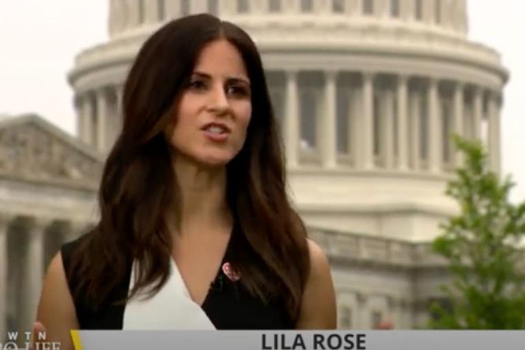 “A Trump win is not a pro-life win right now," says Live Action President Lila Rose.