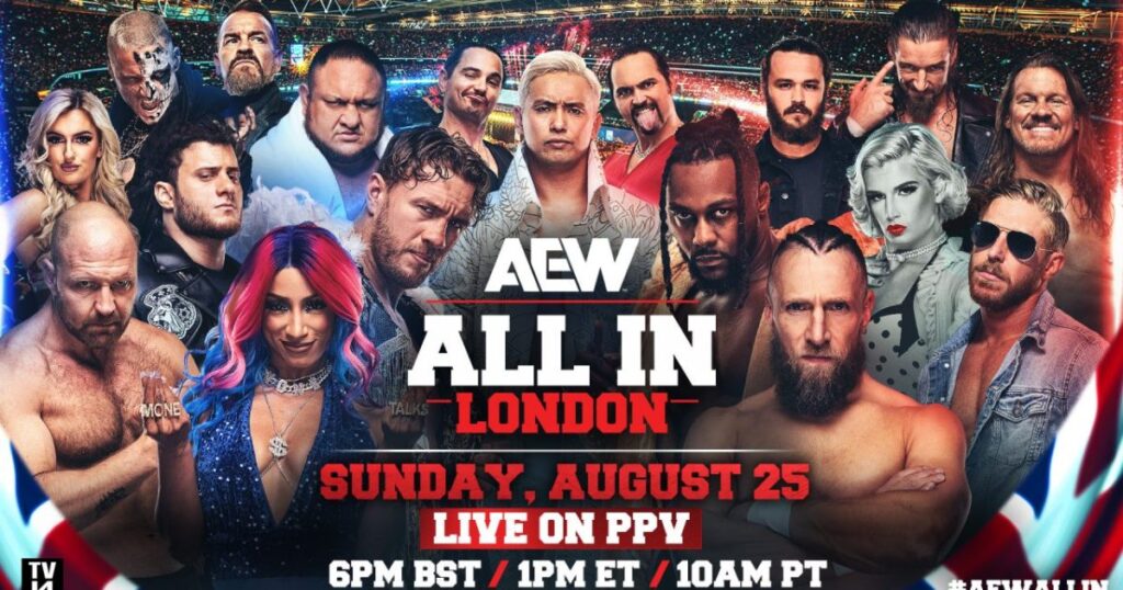 How Many Matches Are Planned For AEW All In