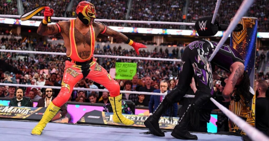 Rey Mysterio Wants 'Mask vs. Mullet & Mustache' Match With Dominik Mysterio