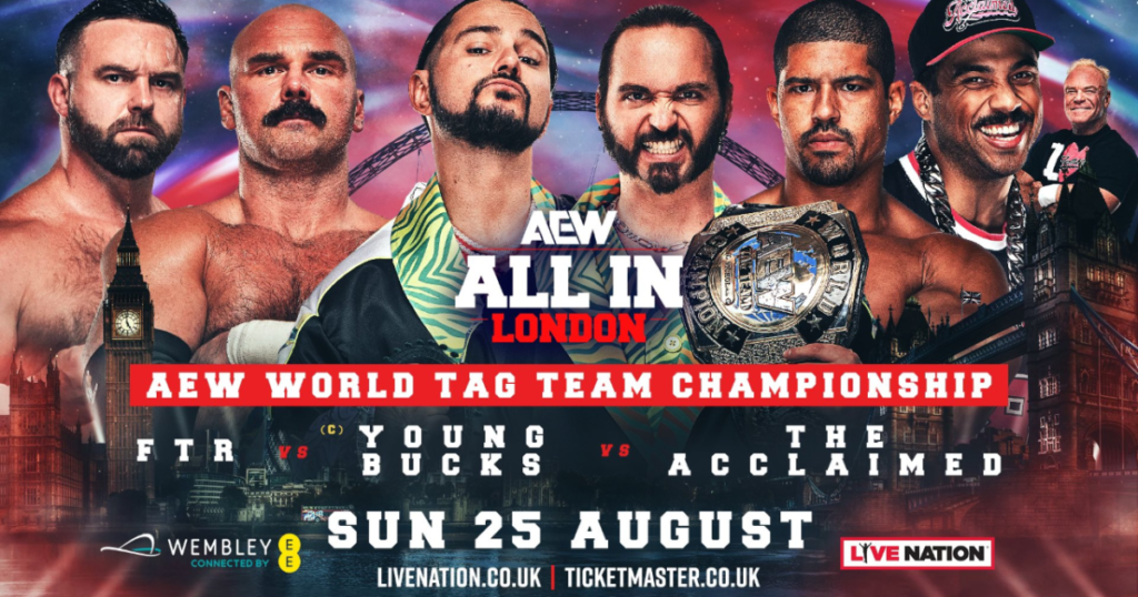 FTR & The Acclaimed Wrestle To a Time-Limit Draw, Three Way Match Announced For All In