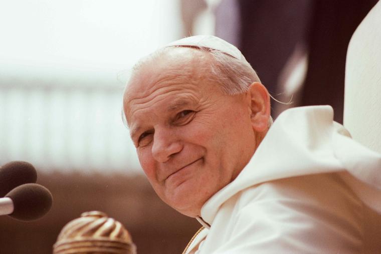 Pope John Paul II in 1979.