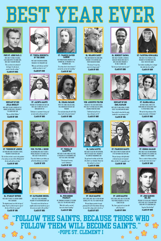 ‘Saintly Hall of Fame’