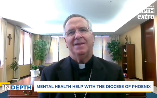 Bishop John Dolan of Phoenix, Az., joins Catherine Hadro on EWTN News In Depth on September 27, 2024.