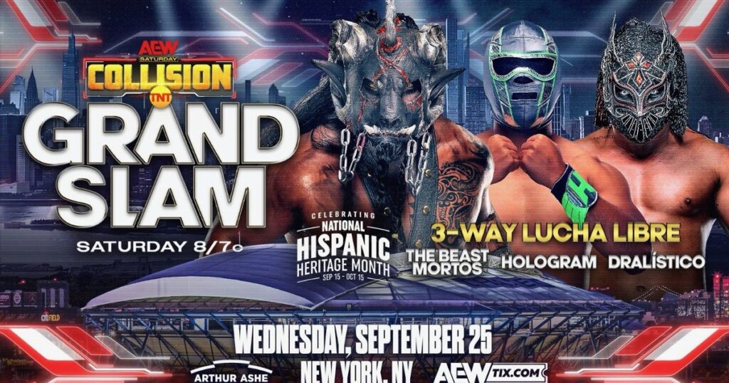 Lucha Libre Three-Way Announced For AEW Collision Grand Slam