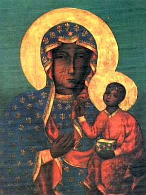 The Black Madonna of Częstochowa, Poland