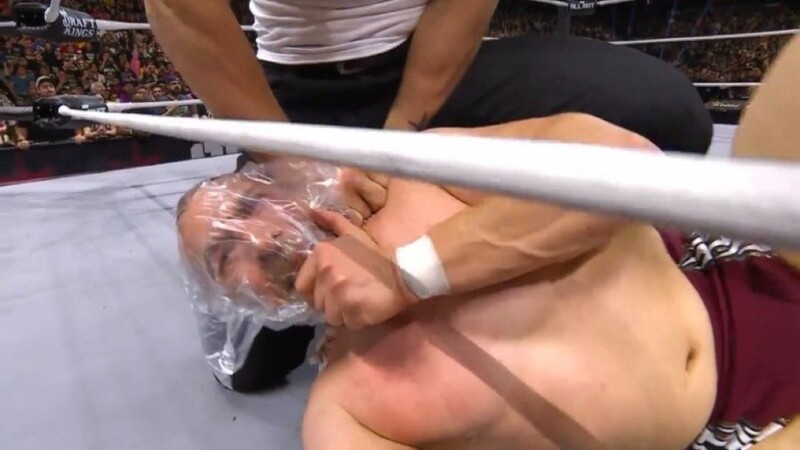 Jon Moxley Turns On Bryan Danielson, Suffocates Him With Plastic Bag At AEW All Out