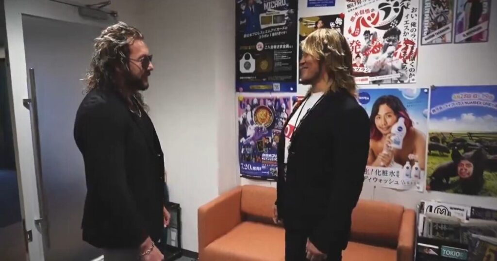 NJPW Teases Meeting Between Kenny Omega And Hiroshi Tanahashi