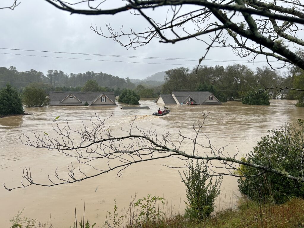 N.C. flooding 2024