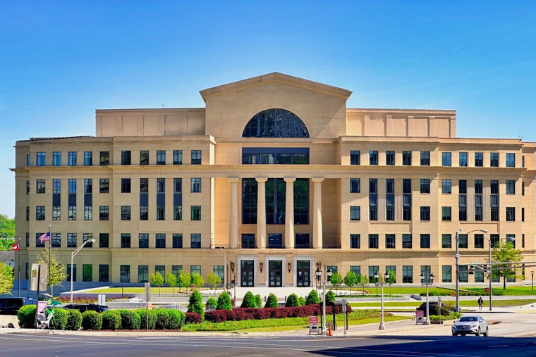 The Supreme Court of the state of Georgia is housed at the Nathan Deal Judicial Center in Atlanta.