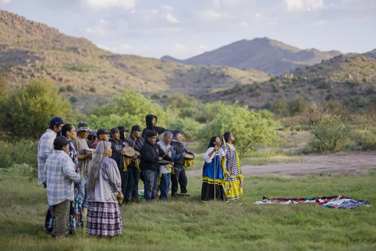 The Catholic bishops are backing a suit by Apache Stronghold, a coalition of Native Americans and their supporters, in its lawsuit against the federal government. The lawsuit argues that the coalition’s freedom of religion was violated when the federal government announced its intention to sell formerly protected land in Arizona to a mining company.