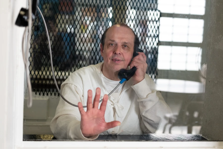 Robert Roberson is seen in prison.