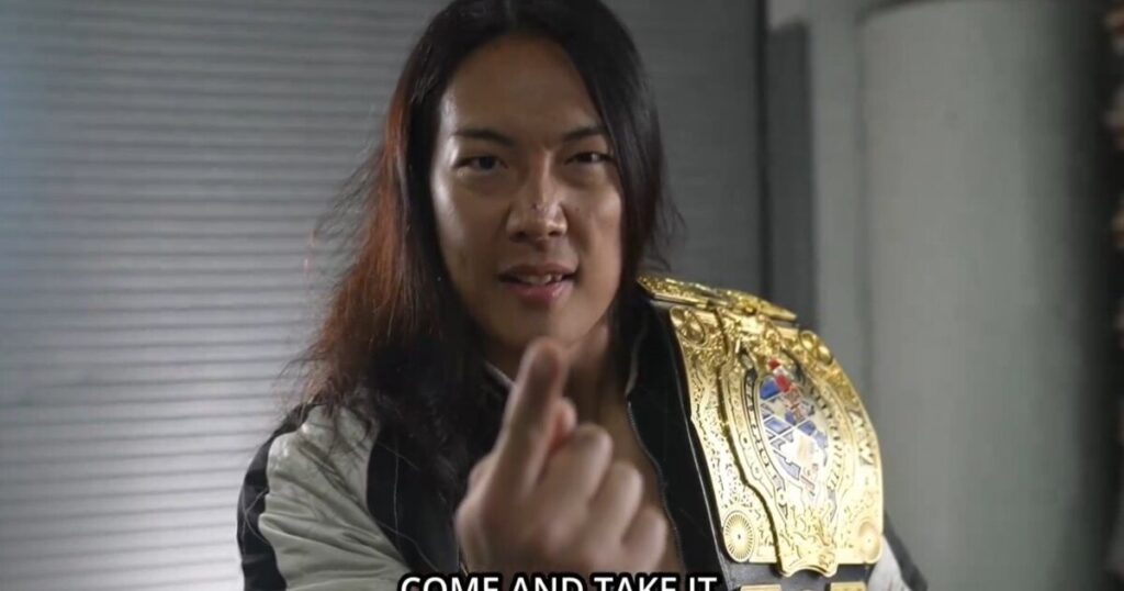 Konosuke Takeshita To Defend AEW International Title At NJPW Events