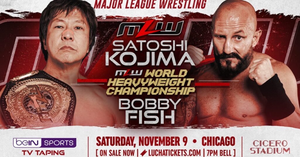 Satoshi Kojima To Defend MLW Championship Against Bobby Fish On 11/9