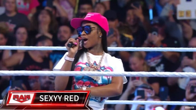 Sexyy Red Appears On 10/7 WWE RAW