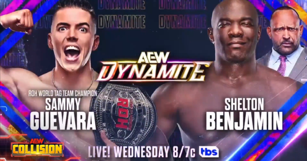 Sammy Guevara vs. Shelton Benjmain, More Added To 10/23 AEW Dynamite