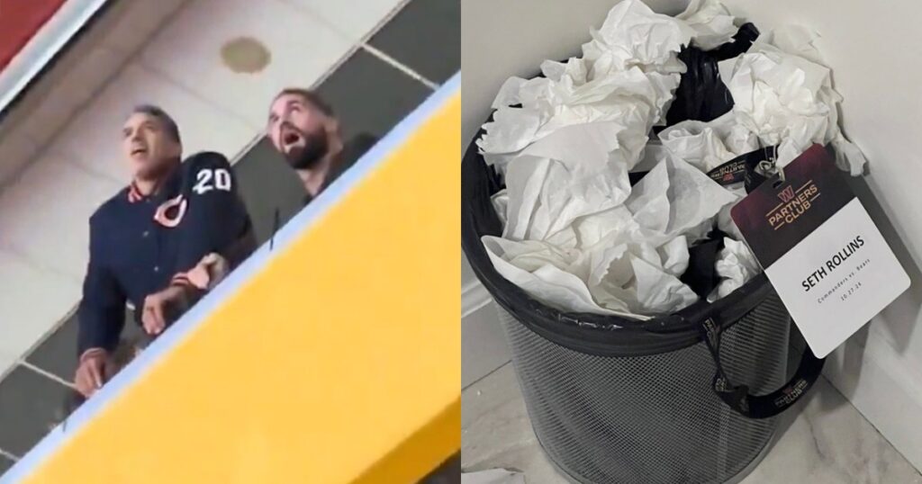 Seth Rollins REALLY Hates Football, Reacts To Chicago Bears Loss After Hail Mary