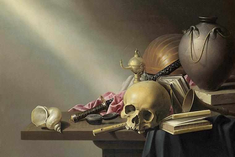Harmen Steenwijck, “Vanitas,” ca. 1640, National Gallery, London