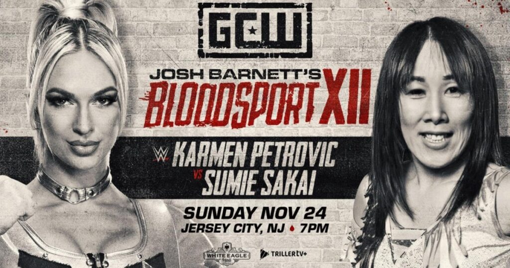 NXT's Karmen Petrovic To Face Sumie Sakai At Josh Barnett's Bloodsport XII