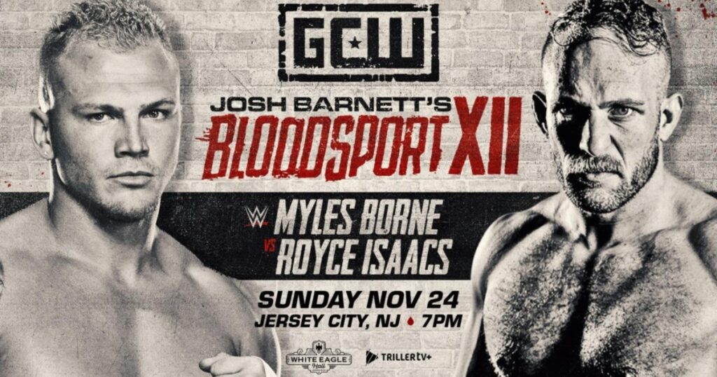 NXT's Myles Borne vs. Royce Isaacs Set For Josh Barnett's Bloodsport XII