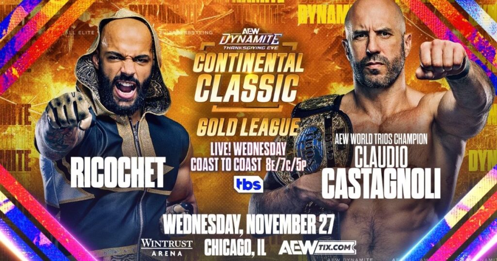 AEW Announces Continental Classic Matches For AEW Dynamite