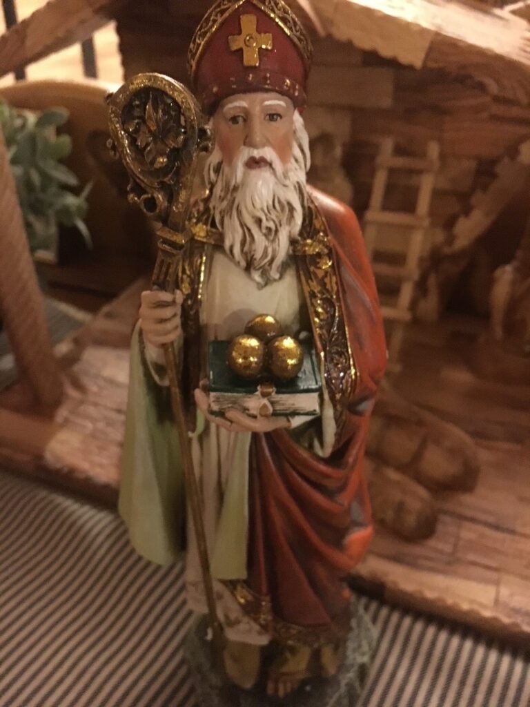 The Sris love to celebrate St. Nicholas.