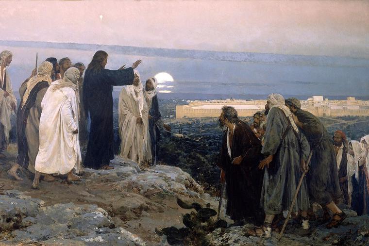 Enrique Simonet, “Flevit Super Illam (He Wept Over It),” 1892, Museo del Prado, Madrid