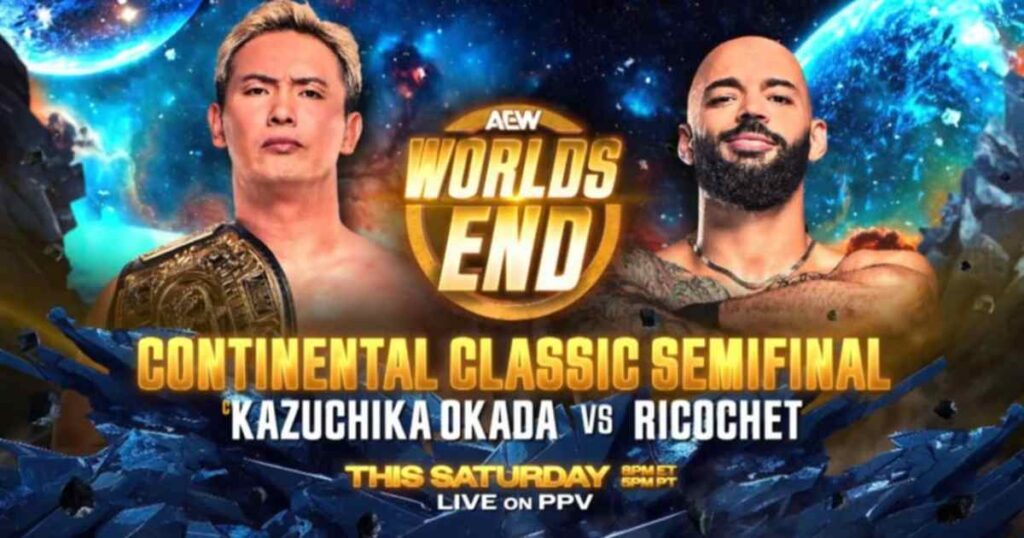 Kazuchika Okada vs. Ricochet Result