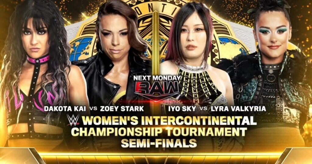 Women's IC Title Tournament Semifinals, More Set For WWE RAW