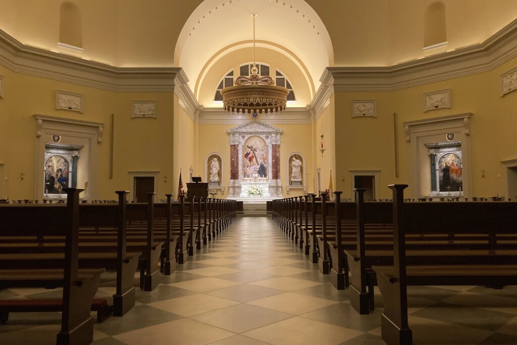 The Holy Cross Chapel at Jesuit High School in Tampa. Credit: Courtesy of Tampa Jesuit