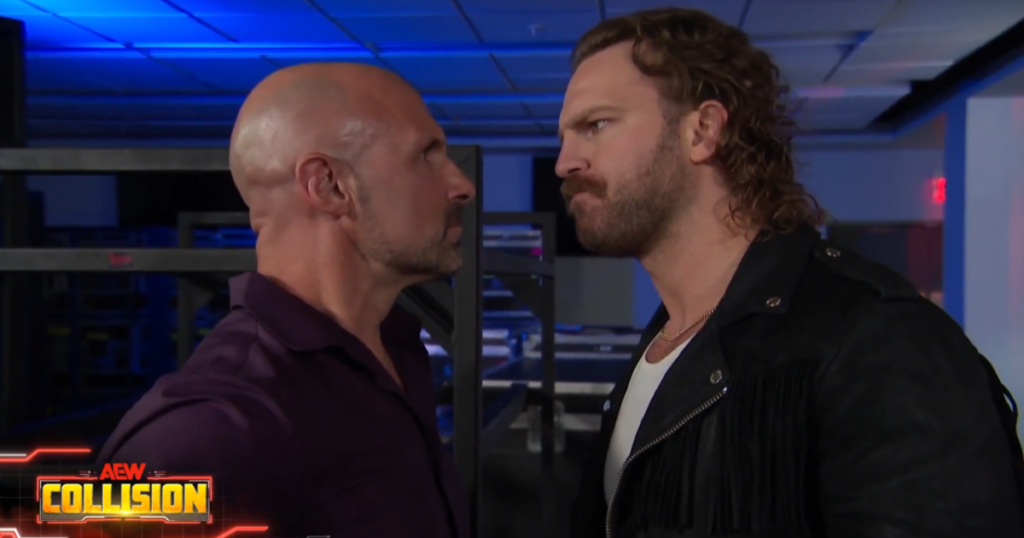 Christopher Daniels & Hangman Page Brawl Backstage Following Fight For The Fallen