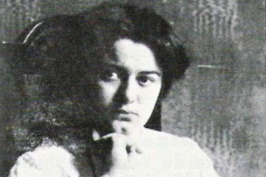 Edith Stein, pictured as a student in 1913-1914. Credit: Public domain