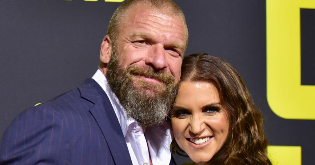 Triple H And Stephanie McMahon Attend Donald Trump NYE Event