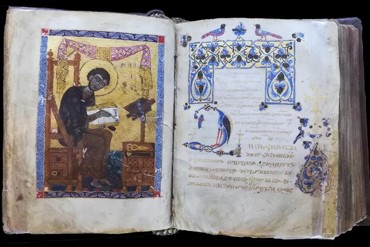 The Matenadaran manuscript.jpg of St. Gregory of Narek’s ‘Book of Lamentations’