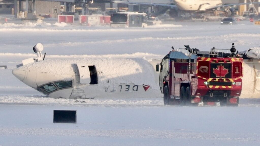 Shocking New Footage Shows Delta Crash Up Close